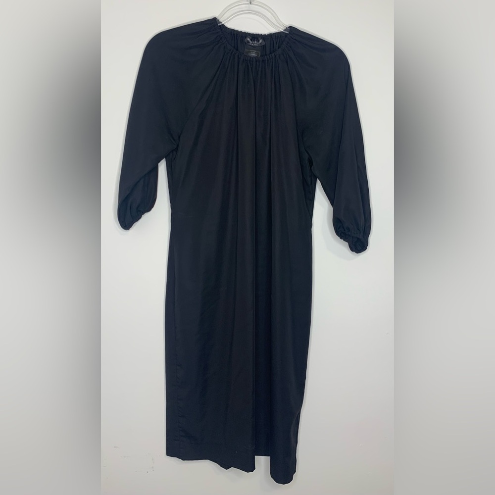 Elegant Black Midi Dress